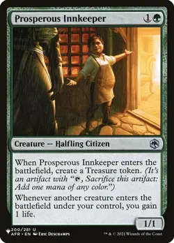 [MTG] Prosperous Innkeeper (AFR-200) (PLST) NM - Image 1