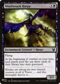 [MTG] Mindwrack Harpy (THB-276) (PLST) NM - Image 1