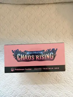 Pokemon TCG Center Mega Evolution Chaos Rising Elite Trainer Box PC ETB - Image 5