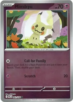 Mimikyu - Reverse Holo - Phantasmal Flames - Pokemon TCG - 042/094 - Image 1
