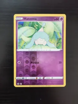 2021 Pokemon Hatenna 071/198 Chilling Reign Reverse Holo - Image 1
