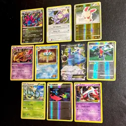 Pokemon Holo/Reverse Holo Lot x10 EX Rare Vintage/Modern Giratina Garchomp LP-HP - Image 3