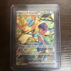 Hop's Zacian ex 186/159 SIR Journey Together Pokemon TCG NM - Image 1