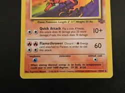 Flareon - 19/64 - Rare - Unlimited Edition - Jungle #19/64 Pokemon TCG MP - Image 2