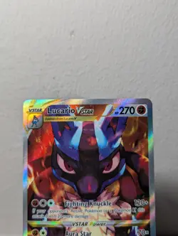 Pokemon Lucario VSTAR Holo Promo SWSH: Sword & Shield SWSH291 270 HP EN - Image 2