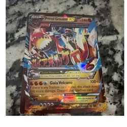 Primal Groudon EX (Omega) 86/160 XY Primal Clash Holo Ultra Rare - Image 1