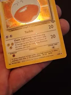 Pokemon TCG Electrode Jungle 2/64 Holo Unlimited Holo Rare Any 3 Free Ship - Image 4