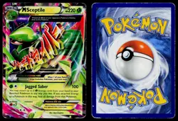 M Sceptile EX 8/98 Holo EX Rare Ancient Origins Mega Pokemon HP - Image 3