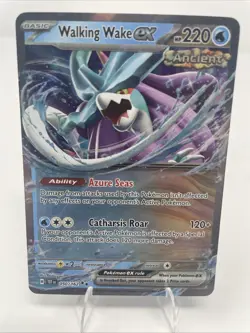 Walking Wake ex 050/162 Double Rare Temporal Forces - Pokemon TCG - Near Mint NM - Image 1