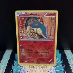 Cyndaquil 18/162 Common BREAKthrough Pokemon Reverse Holo Near Mint - Image 1