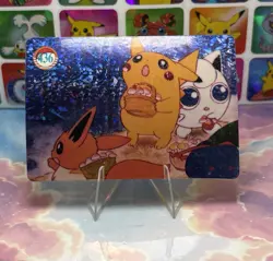 Pokemon Charizard Vintage Pocket Monsters Vending HOLO Prism Sticker 98 Nintendo - Image 4