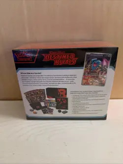 Pokemon TCG Destined Rivals Pokemon Center Elite Trainer Box ETB - Sealed - Image 5