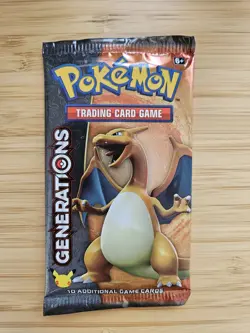 Pokemon TCG Charizard Artwork Generations 20th Booster Pack Brand New Sealed - Image 1