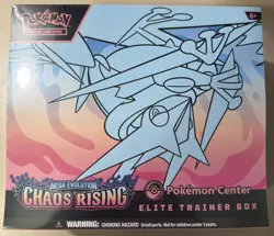 Pokemon TCG Chaos Rising Pokemon Center Elite Trainer Box ETB SEALED - Image 1