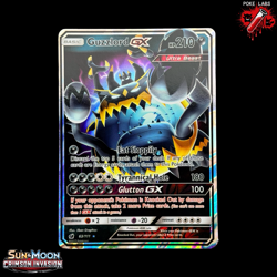 Guzzlord GX (63/111) Ultra Rare - Crimson Invasion | Pokemon TCG | NM-LP - Image 1