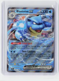 Blastoise ex (Stellar Crown Stamp) 030/142 NM/M - Buy More & Save - Image 1