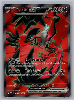 NM YVELTAL EX 105/088 PERFECT ORDER ULTRA RARE - Image 1