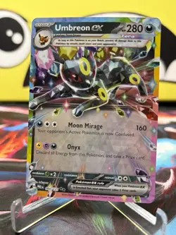 Pokemon TCG Umbreon EX 060/131 Holo Rare Prismatic Evolutions - Image 1