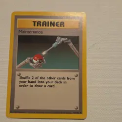 The Pokemon Company Maintenance 83/102 Base Set Trainer Regular 1999 - Image 1