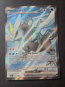 Kyurem ex 157/086 NM Black Bolt Holo Ultra Rare Pokemon Holo - Image 1