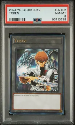 PSA Signed Eric Stuart Token Kaiba Yu-Gi-Oh! LDK2-ENT02 - Image 2