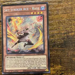 🔥 Sky Striker Ace - Raye 1st Edition L26D-ENS01 Secret Rare YuGiOh!🔥 - Image 3