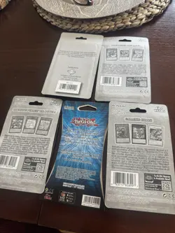 Lot Of 5 Yugioh Blister Packs 2017& 2020 - Image 2