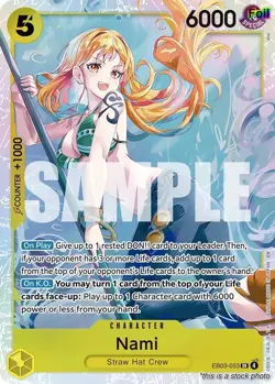 Nami [EB-03 - EB03-053] - NM [Foil] TCG One Piece - Image 1