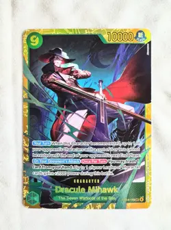 Dracule Mihawk OP14-119 SEC The Azure Sea’s Seven One Piece TCG English - Image 1