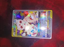 Togepi & Cleffa & Igglybuff GX Ultra Rare Full Art TAG TEAM Pokemon Card 143A - Image 1