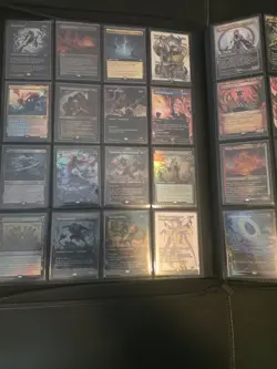 Magic: The Gathering Card Lot Binder and Bulk Rare Box! - Image 2