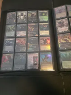 Magic: The Gathering Card Lot Binder and Bulk Rare Box! - Image 4