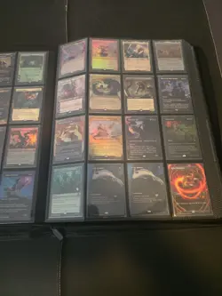 Magic: The Gathering Card Lot Binder and Bulk Rare Box! - Image 5