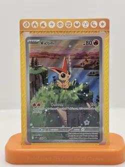 Pokemon Victini 208 SV Promo Card Illustration Collection, TCG English NM - Image 1