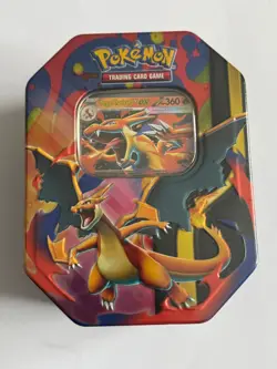 Pokemon TCG: Mega Charizard Y X Ex Tin Booster Packs Promo Card - Image 1