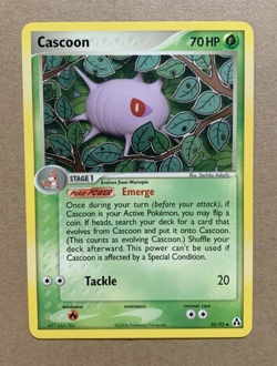 Cascoon 30/92 EX Legend Maker - Uncommon Pokemon Card - NM/Mint - Image 1