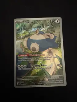 Snorlax 051 Sv: Scarlet & Violet Promo Cards Holo - Image 1