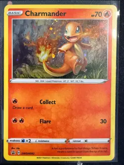 Charmander - Holo Promo SWSH: Sword & Shield Promo Cards SWSH092 NM - Image 1