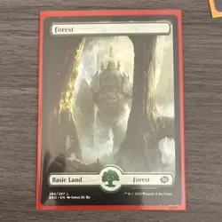 Wizards of the Coast MTG 5-Card Basic Land Lot Island Fo Plains Eng 2024 LANDS17 - Image 2