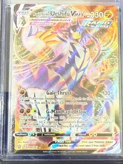 Rapid Strike Urshifu VMAX Pokemon 88 BST Rare Near Mint Card - Image 3