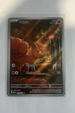Vulpix 138/132 Pokemon Card Illustration Rare Mega Evolutions, Near Mint, TCG - Image 1