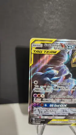 Pokemon TCG Garchomp & Giratina GX SM193 Tag Team Promo Card Mint Condition - Image 4