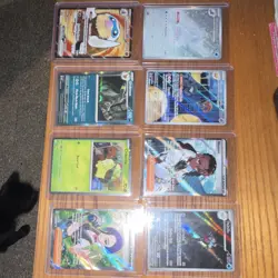 Pokemon TCG 8-Card Lot Umbreon Mamoswine ex Palafin Full Art Holo English - Image 1