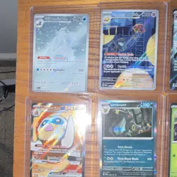 Pokemon TCG 8-Card Lot Umbreon Mamoswine ex Palafin Full Art Holo English - Image 3