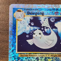 Dewgong 40/110 Spec Reverse Holo LP 2002 Pokemon Legendary Collection WOTC Card - Image 4