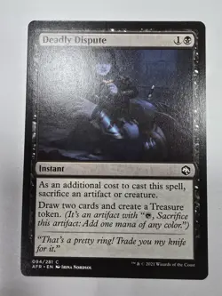 Deadly Dispute Adventures in the Forgotten Realms Regular Magic The Gathering - Image 1