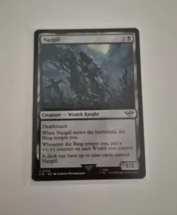 MTG Lord of the Rings: NAZGUL SET of 9 non-foil (see photos) 8 Eng 1 Ita - Image 2