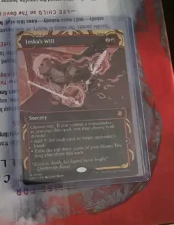 Jeska's Will - Borderless - nonfoil - Secrets of Strixhaven Mystical Archive - M - Image 1