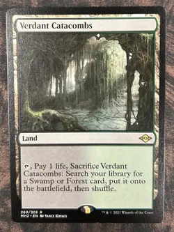 Wizards of the Coast MTG Verdant Catacombs Modern Horizons 2 Rare #260 ENG - Image 1