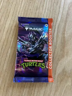 TMNT Collector Booster Pack MTG From Pizza Box - Image 1